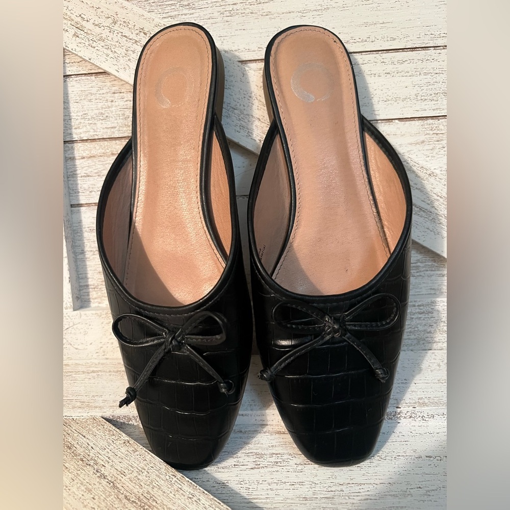 Elegant Black Women's Slip-On Shoes